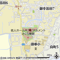 ホスピタルメント桜十字周辺の地図