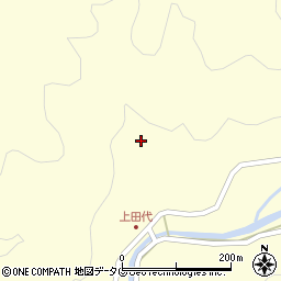 熊本県上益城郡御船町田代5811周辺の地図