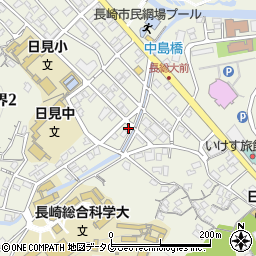 長崎県長崎市界2丁目17-12周辺の地図