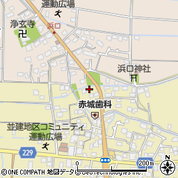 熊本県熊本市南区並建町525周辺の地図
