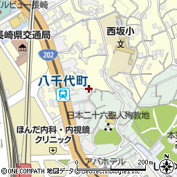 長崎県長崎市御船蔵町1-69周辺の地図