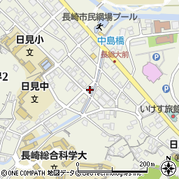 長崎県長崎市界2丁目8-14周辺の地図