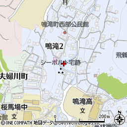 ＣＡＳＡ鳴瀧周辺の地図