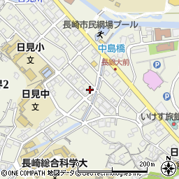 長崎県長崎市界2丁目8-12周辺の地図