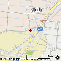 熊本県熊本市南区並建町410周辺の地図