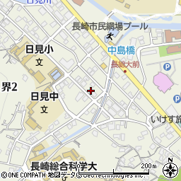長崎県長崎市界2丁目8-19周辺の地図