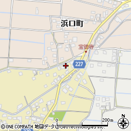熊本県熊本市南区並建町408周辺の地図