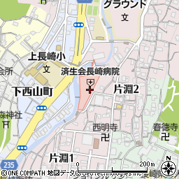 済生会長崎病院（済生会支部）周辺の地図