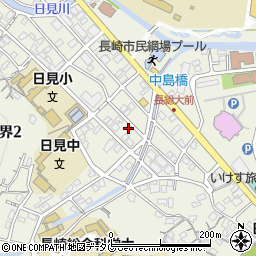 長崎県長崎市界2丁目8-7周辺の地図