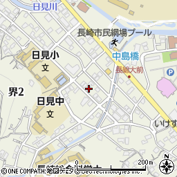 長崎県長崎市界2丁目8-22周辺の地図