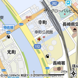 長崎トヨタ　営業本部周辺の地図