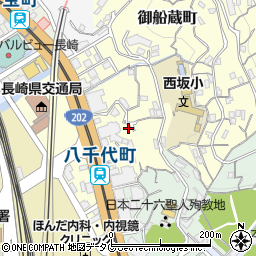 長崎県長崎市御船蔵町1周辺の地図