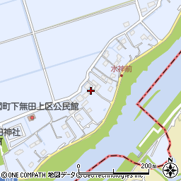熊本県熊本市東区画図町大字下無田219周辺の地図