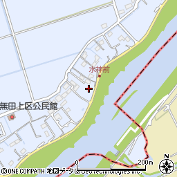 熊本県熊本市東区画図町大字下無田233周辺の地図