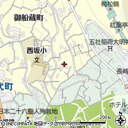 長崎県長崎市御船蔵町11周辺の地図