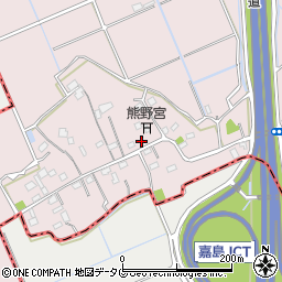 櫛島公民館周辺の地図