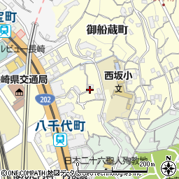 長崎県長崎市御船蔵町1-28周辺の地図