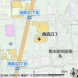 いすゞ自動車九州株式会社　熊本パーツセンター周辺の地図