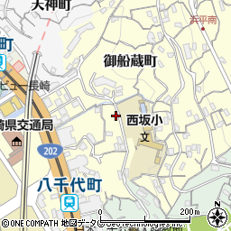 長崎県長崎市御船蔵町1-41周辺の地図