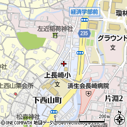 長崎県長崎市下西山町14周辺の地図