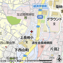 長崎県長崎市下西山町14-17周辺の地図