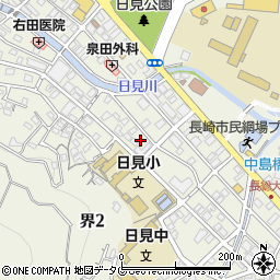 長崎県長崎市界2丁目10-11周辺の地図