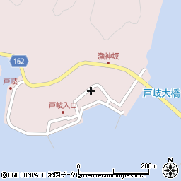 長崎県五島市戸岐町周辺の地図