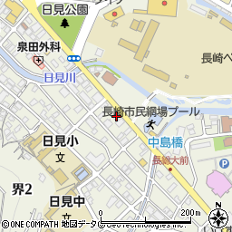 長崎県長崎市界2丁目3-5周辺の地図