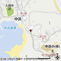 土佐清水中浜郵便局 ＡＴＭ周辺の地図