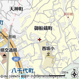 長崎県長崎市御船蔵町15-1周辺の地図