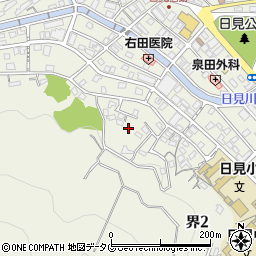 長崎県長崎市界2丁目31周辺の地図