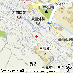 長崎県長崎市界2丁目10-27周辺の地図