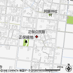 正保公民館周辺の地図