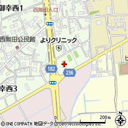 セブンイレブン熊本御幸西店周辺の地図