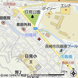 長崎県長崎市界2丁目4周辺の地図