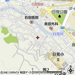 長崎県長崎市界2丁目12周辺の地図