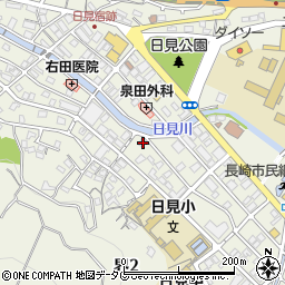長崎県長崎市界2丁目10-3周辺の地図