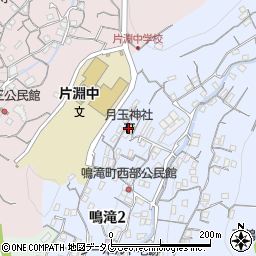月玉神社周辺の地図