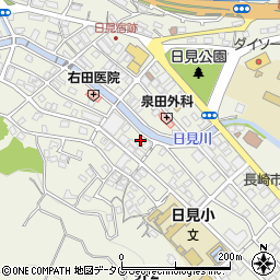 長崎県長崎市界2丁目11-8周辺の地図