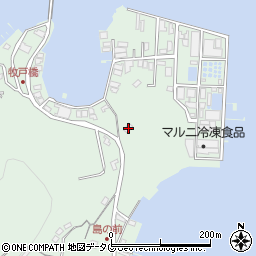 長崎県長崎市牧島町838周辺の地図