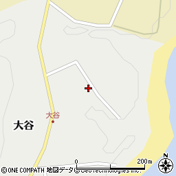 高知県土佐清水市大谷61-2周辺の地図