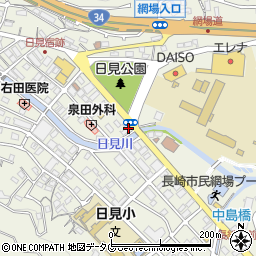 長崎県長崎市宿町34周辺の地図