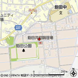 熊本市飽田商工会周辺の地図