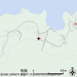 長崎県長崎市牧島町1202-22周辺の地図