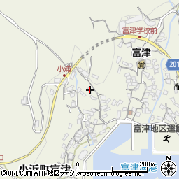 長崎県雲仙市小浜町富津2939周辺の地図