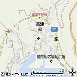 長崎県雲仙市小浜町富津3100周辺の地図