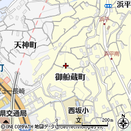 長崎県長崎市御船蔵町15周辺の地図