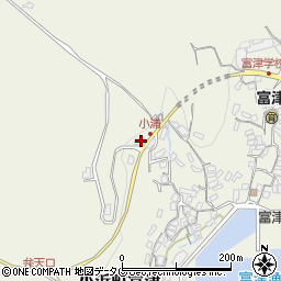 長崎県雲仙市小浜町富津2767周辺の地図