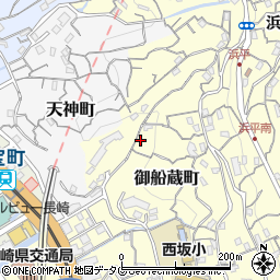 長崎県長崎市御船蔵町15-23周辺の地図