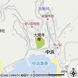 大覚寺周辺の地図